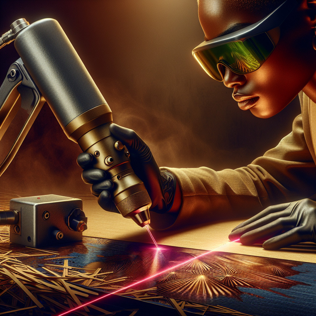 Historie odstraňování laku laserem.